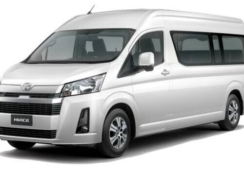 Minivan dla maksymalnie 8 osób.
